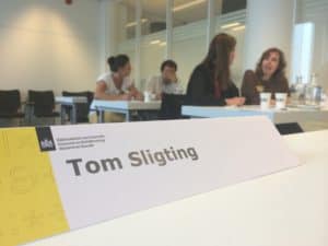 Tom Sligting geeft workshop comedy op de Rijksacademie voor financien